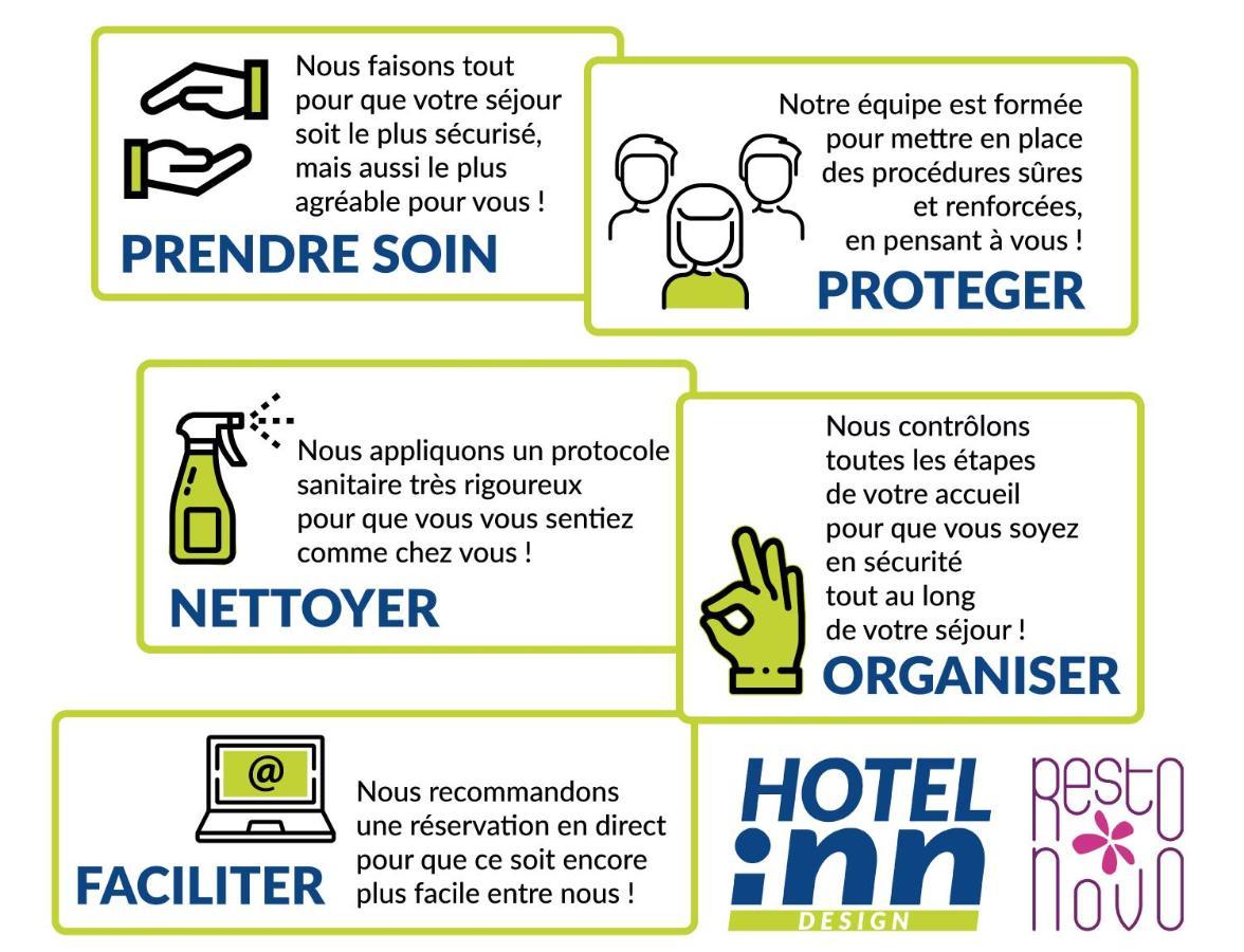 Hotel Inn Design Resto Novo Amiens Dury  Eksteriør billede